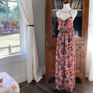 Rue 21 Romper W/Split Skirt Overlay, Size S